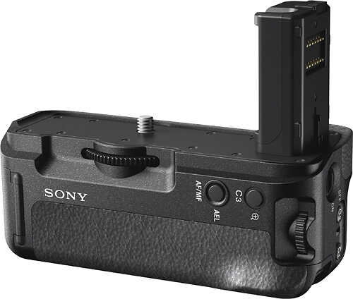 Sony - VGC2EM Vertical Grip - Black