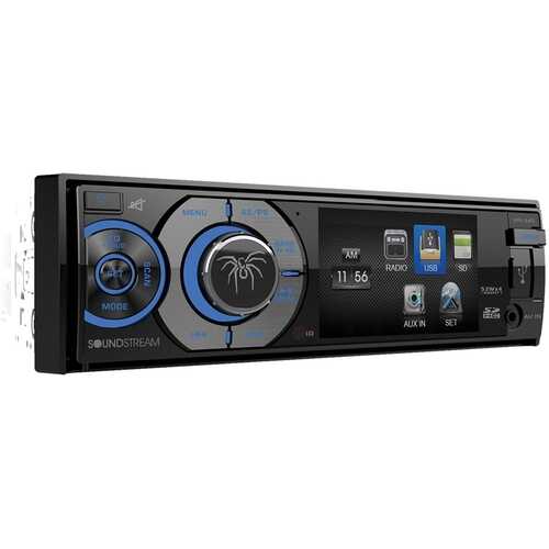 Rent to own Soundstream - In-Dash CD/DVD/DM Receiver - Built-in Bluetooth with Detachable Faceplate - Black