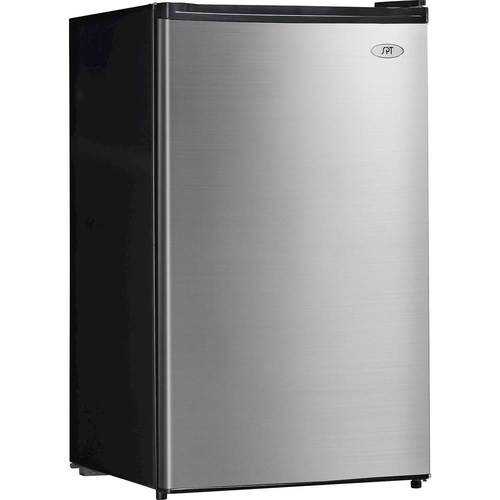 SPT 4.4 Cu. Ft. Mini Fridge Stainless steel