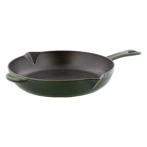 Staub Cast Iron 10-inch Fry Pan - Basil