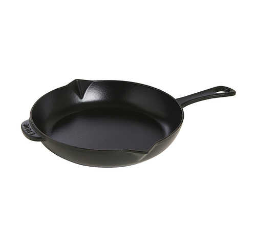 Staub Cast Iron 10-inch Fry Pan - Black Matte