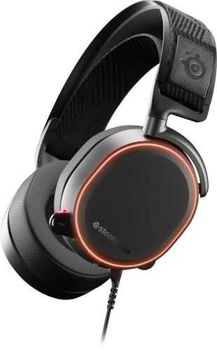 SteelSeries - Arctis Pro Wired DTS Headphone:X v2.0 Gaming Headset for PC, PlayStation 5|4 - Black