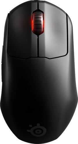 SteelSeries - Prime Wireless Optical Gaming Mouse with RGB Lighting - Black