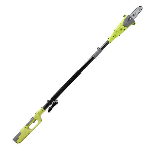 Sun Joe - iON8PS2 40-Volt iONMAX Cordless Multi-Angle Pole Chain Saw Kit - Green