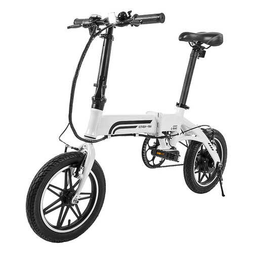 Rent to own Swagtron - SwagCycle EB-5 14" Electric Bike - White