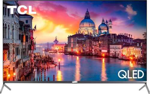 Rent to own TCL - 55" Class 6 Series LED 4K UHD Smart Roku TV
