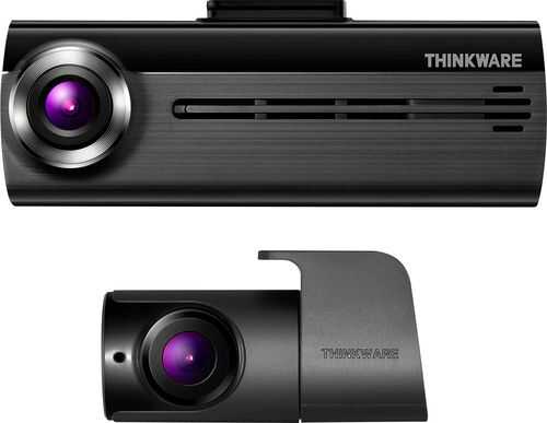 Rent to own THINKWARE - F200D Front and Rear Camera Dash Cam - Gray/Black