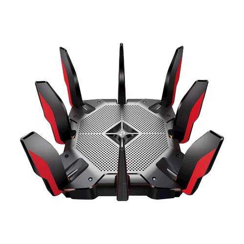 Rent to own TP-Link - Archer AC5400 Tri-Band Wi-Fi 5 Gaming Router - Black/Red