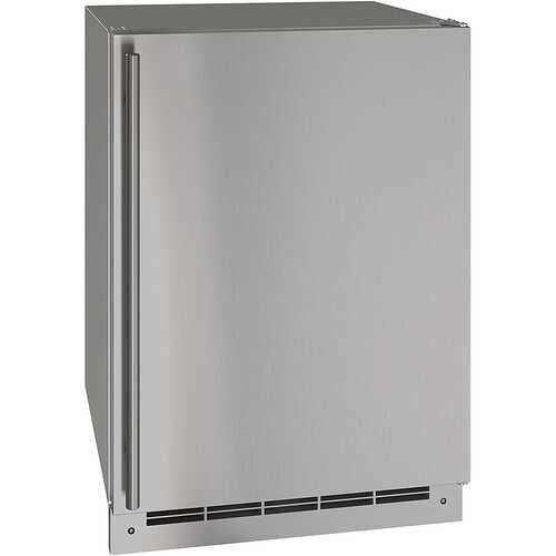 Rent to own U-Line - 4.9 Cu. Ft. Upright Freezer - Stainless steel