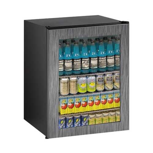 Rent to own U-Line - ADA Series 5.4 Cu. Ft. Built-In Mini Fridge - Gray