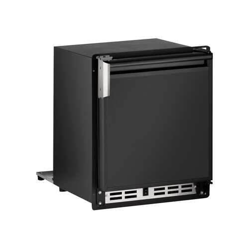 Rent to own U-Line - Marine Series 15-1/8" 23-Lb. Built-In Icemaker - Black