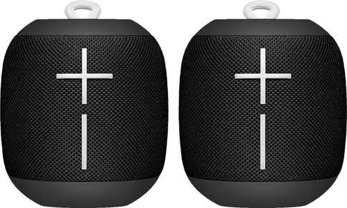 Rent to own Ultimate Ears - WONDERBOOM REMIX Waterproof Portable Bluetooth Speaker 2 Pack with 10-hour Battery Life - Black