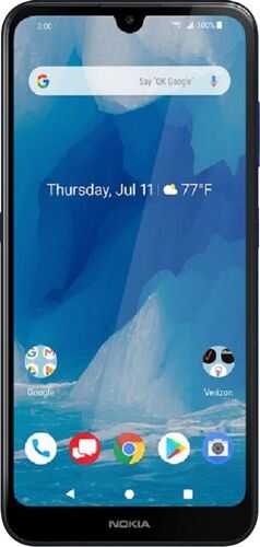 Rent to own Verizon Prepaid - Nokia 3 V with 16GB Memory Prepaid Cell Phone - Blue