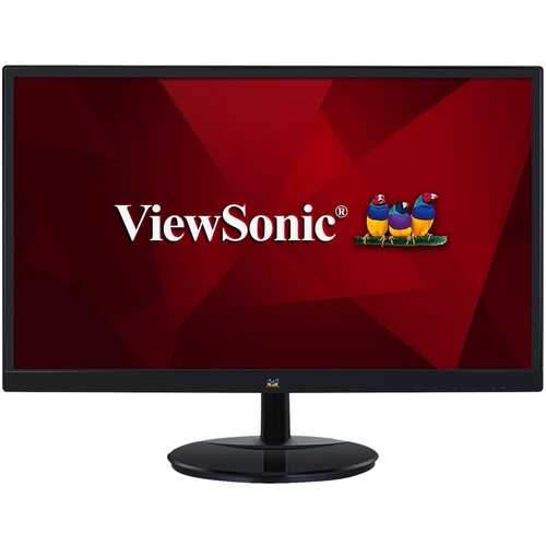 ViewSonic - 27" IPS LED FHD Monitor - Black