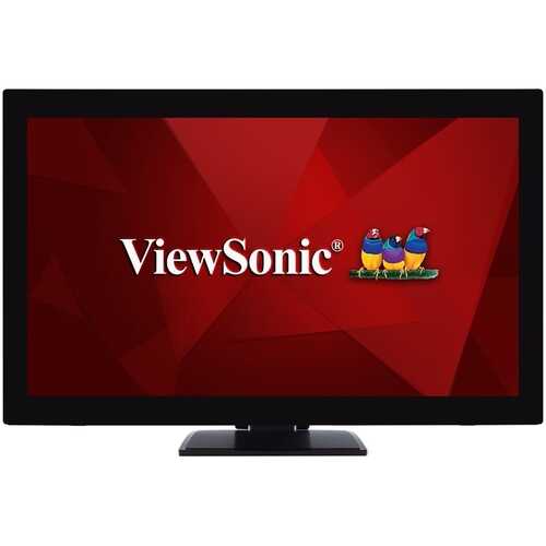 Rent to own ViewSonic - 27" LED FHD Touch-Screen Monitor (HDMI, VGA) - Black