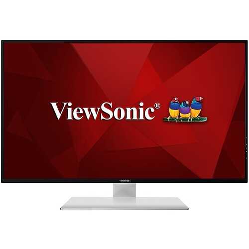 Rent to own ViewSonic - VX4380-4K 43" IPS LED 4K UHD Monitor (DisplayPort, Mini DisplayPort, HDMI, USB) - Black/white