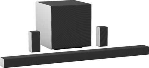 Rent to own VIZIO - 5.1.4-Channel Soundbar System with 10" Wireless Subwoofer and Dolby Atmos with Google Assistant - Black