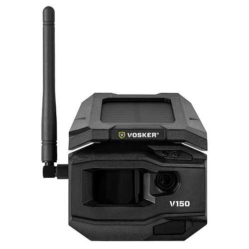 Vosker - V150-US Solar Powered 4G LTE Cellular Outdoor Security Camera.