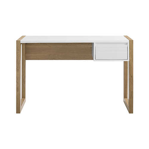 Walker Edison - Fluted Drawer Modern Computer Desk - White