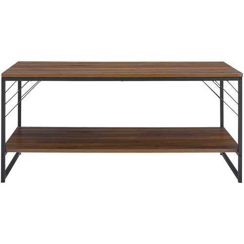Lease-to-own Walker Edison Industrial Metal Accent Coffee Table