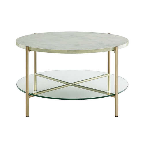 Lease Walker Edison Modern Round Coffee Table