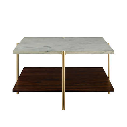 Pay Later Financing For Walker Edison Modern Square Coffee Table