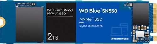 Rent to own WD - Blue SN550 NVMe 2TB Internal PCI Express 3.0 x4 Solid State Drive with 3D NAND Technology