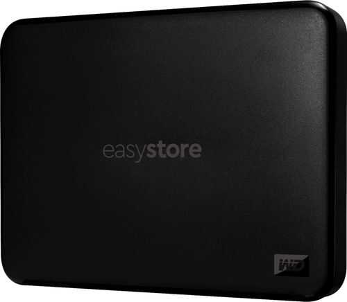 Rent to own WD - Easystore 2TB External USB 3.0 Portable Hard Drive - Black