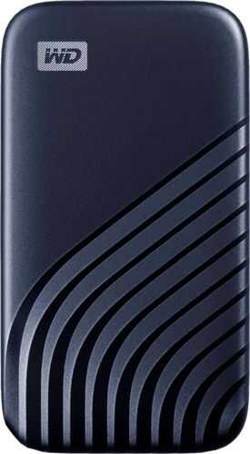 Rent to own WD - My Passport 1TB External USB Type-C Portable Solid State Drive - Blue