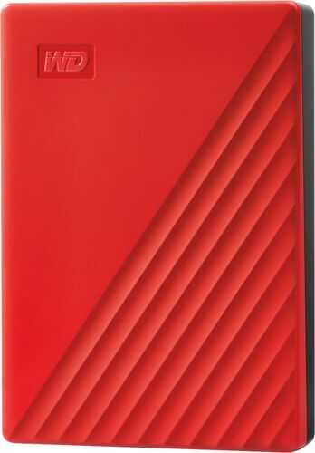 Rent to own WD - My Passport 4TB External USB 3.0 Portable Hard Drive - Red