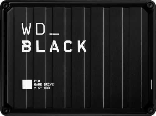 Rent to own WD - WD_BLACK P10 4TB External USB 3.2 Gen 1 Portable Hard Drive - Black