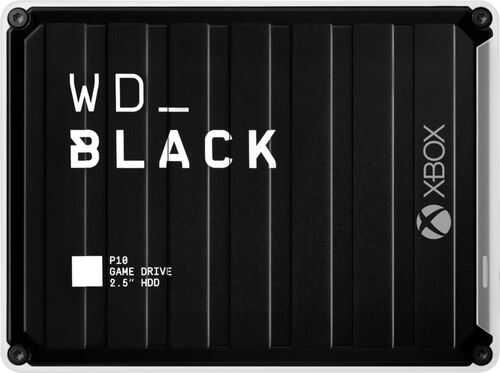 Rent to own WD - WD_BLACK P10 For Xbox 5TB External USB 3.2 Gen 1 Portable Hard Drive - Black With White Trim