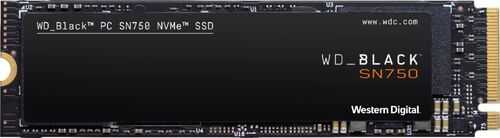 WD - WD_BLACK SN750 NVMe 2TB Internal PCI Express 3.0 x4 Solid State Drive for Laptops & Desktops