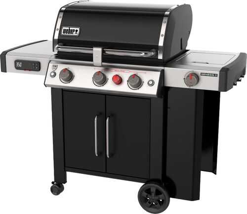 Weber - Genesis II Smart Grill EX-335 3-Burner Propane Gas Grill - Black