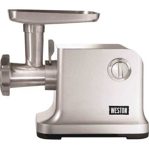 Weston - #12 Heavy-Duty Electric Grinder - Silver