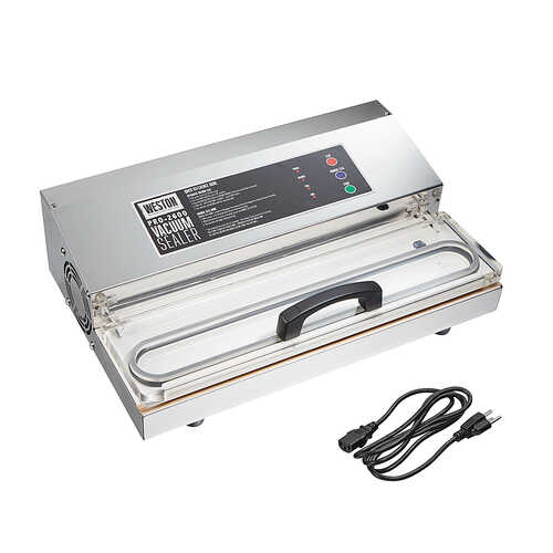 Weston - Pro-2600 Commercial Grade Stainless Steel Vacuum Sealer - STAINLESS STEEL