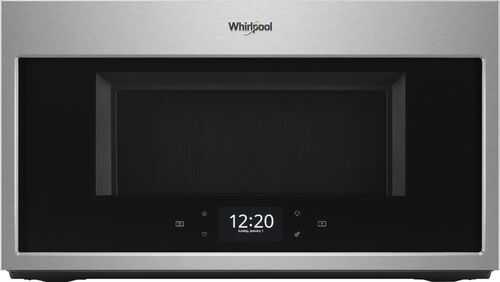 Rent to own Whirlpool - 1.9 Cu. Ft. Convection Over-the-Range Microwave - Fingerprint Resistant Stainless Steel