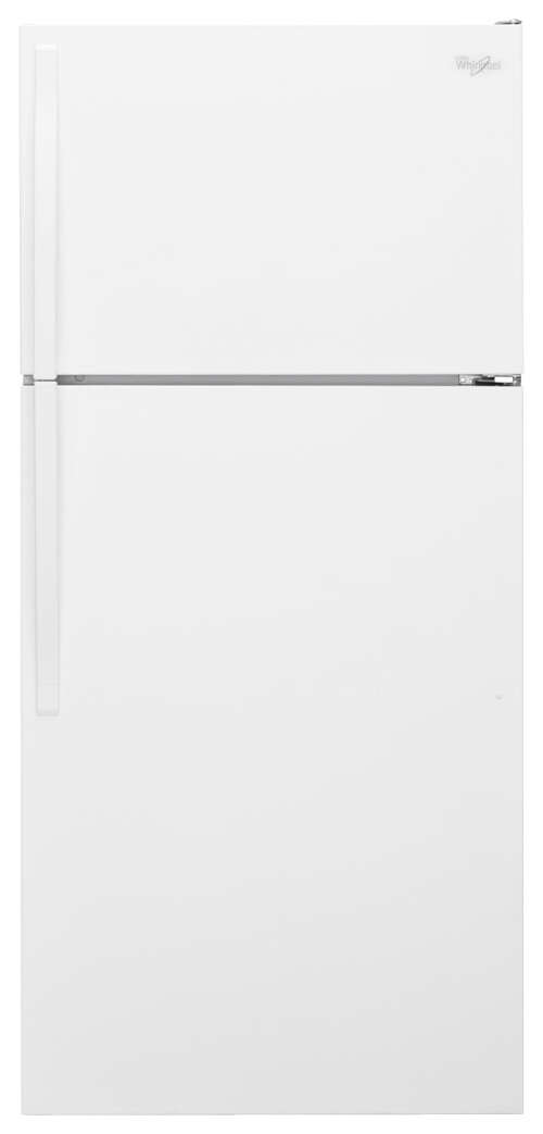 Whirlpool - 14.3 Cu. Ft. Top-Freezer Refrigerator - White