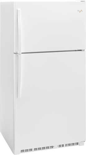 Lease-to-own Whirlpool Top Freezer Refrigerator in White