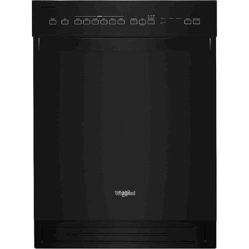 Rent to own Whirlpool - 24" Front Control Tall Tub Built-In Dishwasher with Stainless Steel Tub - Black
