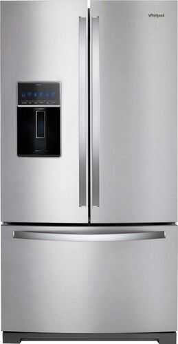 Rent to own Whirlpool - 26.8 Cu. Ft. French Door Refrigerator - Fingerprint Resistant Stainless Steel