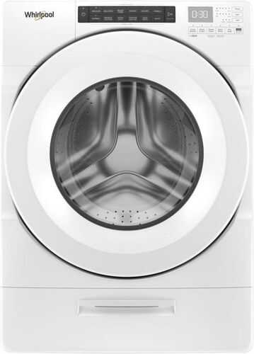 Rent to own Whirlpool - 4.5 Cu. Ft. High Efficiency Front Load Washer with Steam and Load & Go Dispenser - White