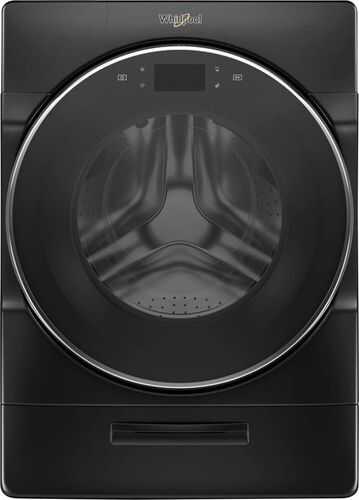 Rent to own Whirlpool - 5.0 Cu. Ft. High Efficiency Front Load Washer with Steam and Load & Go XL Dispenser - Black Shadow