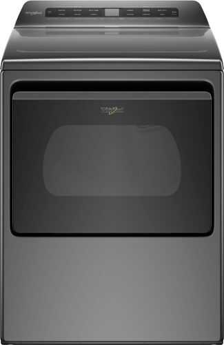 Whirlpool - 7.4 Cu. Ft. 35-Cycle Smart Capable Electric Dryer - Chrome Shadow