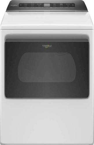 Whirlpool - 7.4 Cu. Ft. 35-Cycle Smart Capable Gas Dryer - White