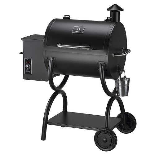 Z GRILLS 550A Wood Pellet Grill and Smoker 590 sq. in. - Black