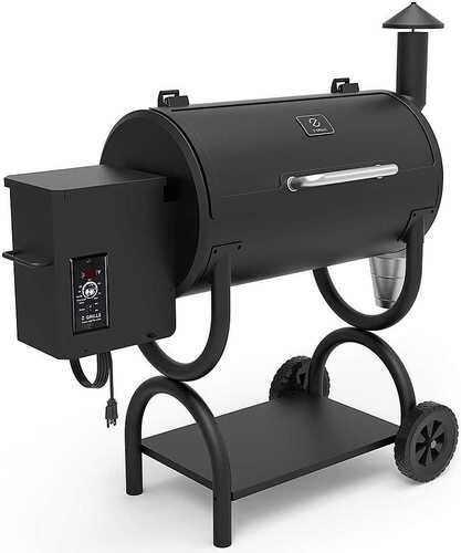 Z GRILLS 550B Wood Pellet Grill and Smoker 553 sq. in. - Black