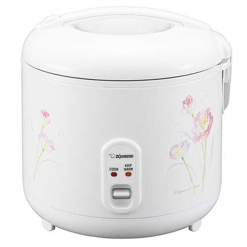 Zojirushi - 10 Cup (Uncooked) Automatic Rice Cooker & Warmer - Tulip
