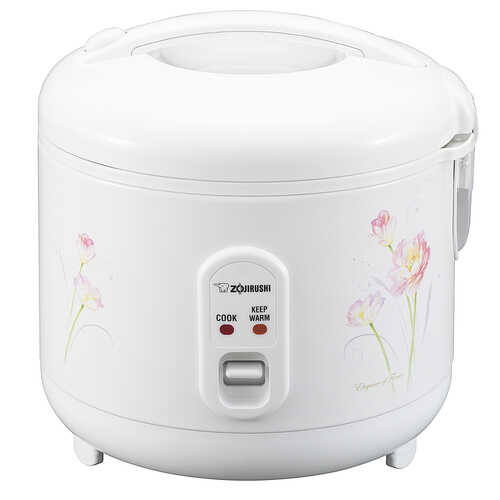Zojirushi - 5.5 Cup (Uncooked) Automatic Rice Cooker & Warmer - Tulip