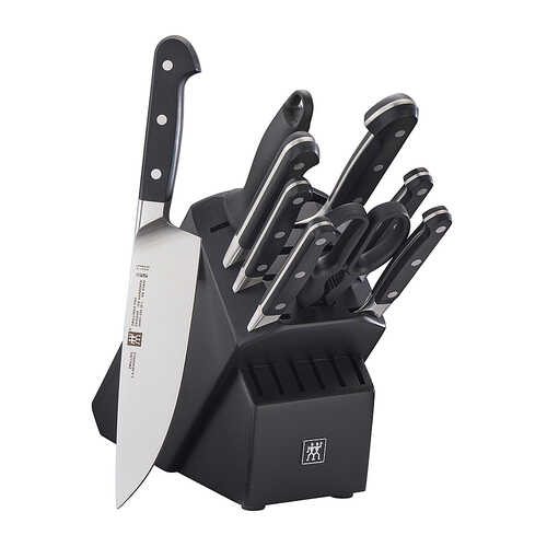 Rent to own ZWILLING - Pro 10-pc Knife Block Set - Black